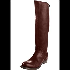 Bed Stu Manchester Tall Boot in Dark  Scarlet